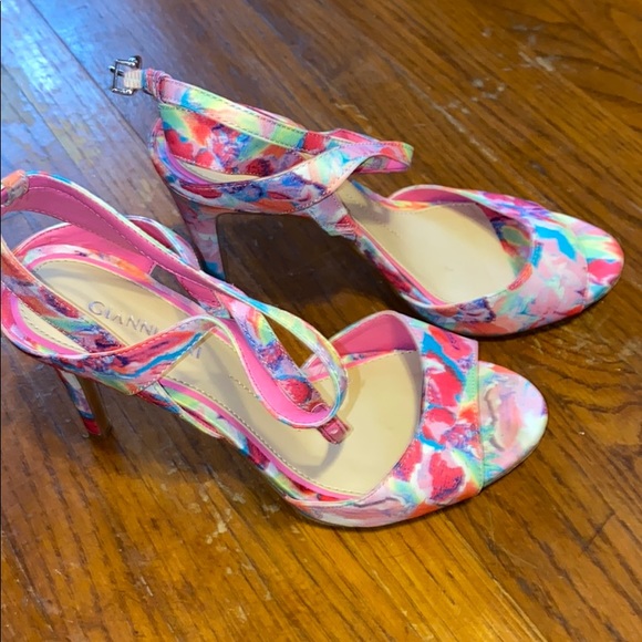 Gianna bini floral heels - Picture 2 of 4